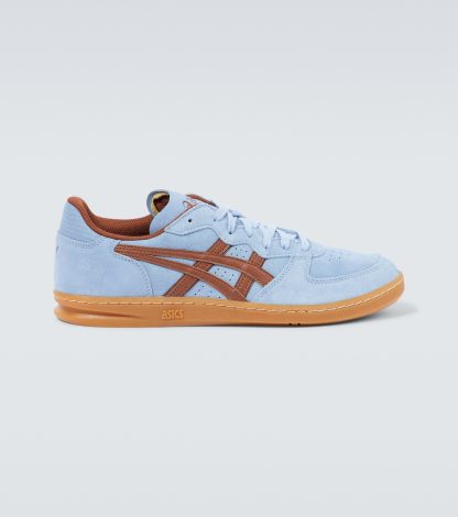 buy designer Asics x Hay Skyhand OG leather sneakers in blue