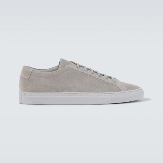 buy designer Common Projects Achilles suede sneakers in grey