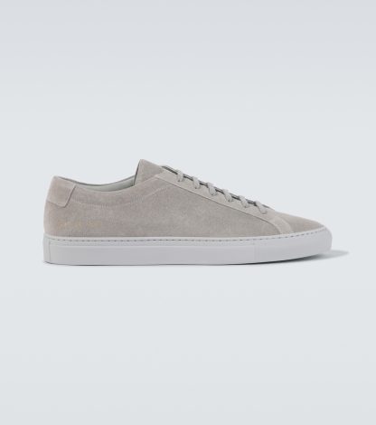 buy designer Common Projects Achilles suede sneakers in grey