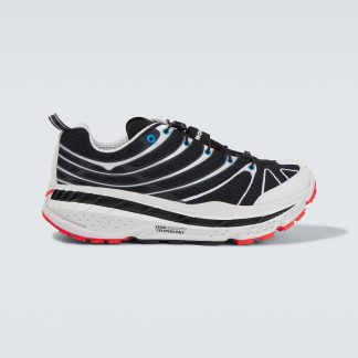 buy designer Hoka One One Stinson EVO OG trail running shoes in black