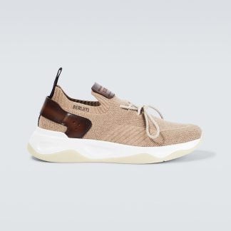 buy luxury Berluti Shadow sneakers in beige