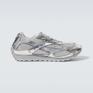 buy luxury Bottega Veneta Orbit sneakers in silver