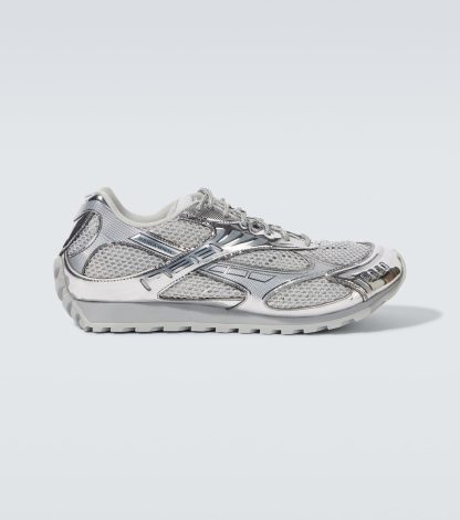 buy luxury Bottega Veneta Orbit sneakers in silver