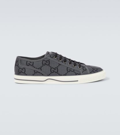 buy luxury Gucci Gucci Tennis 1997 low-top sneakers in grey