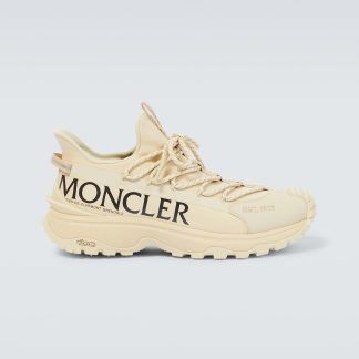 buy luxury Moncler TrailGrip Lite2 ripstop sneakers in beige