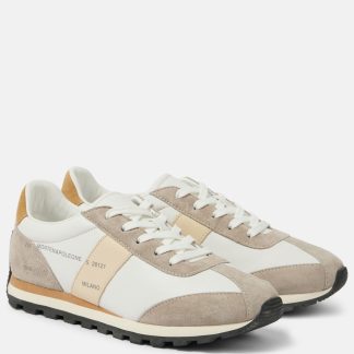 cheap designer Hogan Hogan 86er suede sneakers in grey