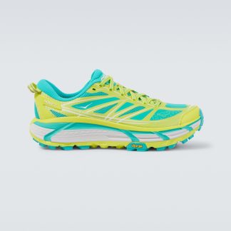 cheap designer Hoka One One Mafate Speed 2 trail running shoes in yellow