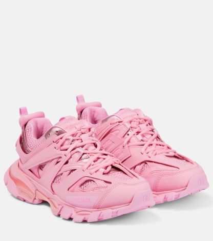 cheap luxury Balenciaga Track sneakers in pink