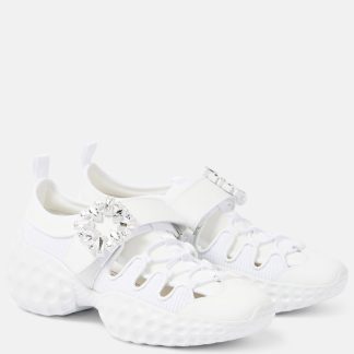 cheap luxury Roger Vivier Viv' Run Light Trekky sneakers in white