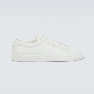 cheap luxury Saint Laurent Andy low-top sneakers in white