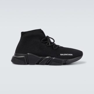 counterfeit designer Balenciaga Speed Lace-Up sneakers in black