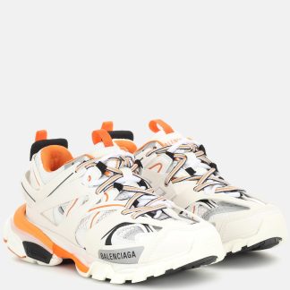 counterfeit designer Balenciaga Track sneakers in white