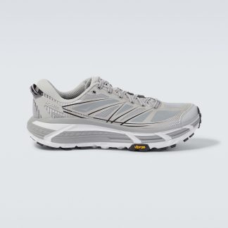 counterfeit designer Hoka One One Mafate Speed 2 sneakers in grey