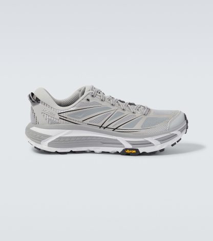 counterfeit designer Hoka One One Mafate Speed 2 sneakers in grey