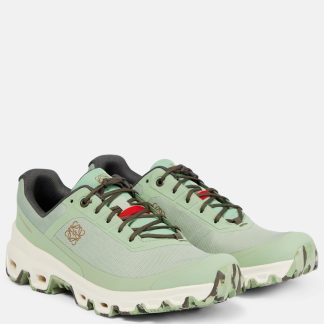 counterfeit designer Loewe x On Cloudventure running shoes in green