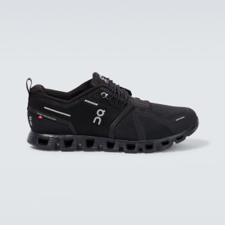 counterfeit designer On Cloud 5 Waterproof running shoes in black