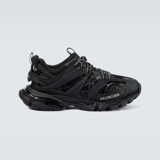 fake luxury Balenciaga Track sneakers in black