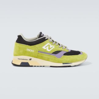 fake luxury New Balance Made in UK 1500 leather sneakers in green