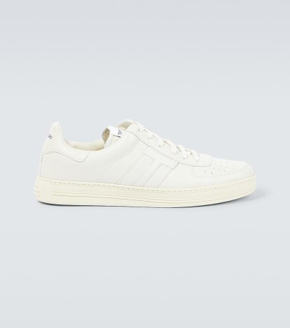 fake luxury Tom Ford Radcliffe leather sneakers in neutrals