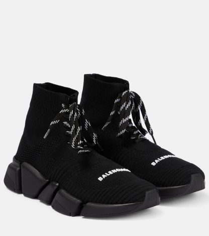 fashion designer Balenciaga Speed 2.0 sneakers in black