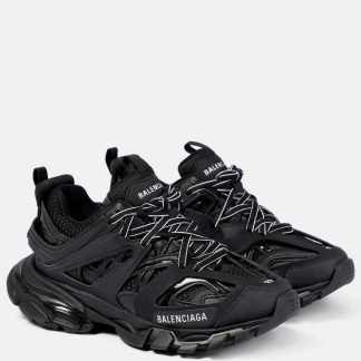 fashion designer Balenciaga Track sneakers in black