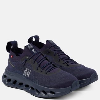 fashion designer Loewe x On Cloudtilt running shoes in blue