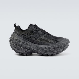 fashion luxury Balenciaga Bouncer mesh sneakers in black