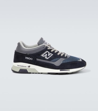 fashion luxury New Balance Made in UK 1500 leather sneakers in blue