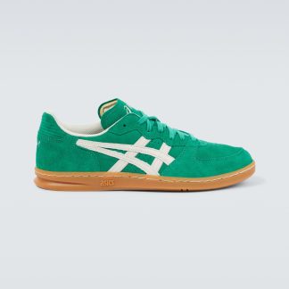 high quality designer Asics x Hay Skyhand OG leather sneakers in green