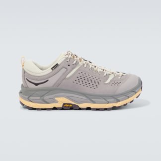 high quality designer Hoka One One Tor Ultra Lo leather sneakers in grey