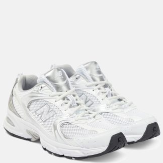 high quality designer New Balance 530 mesh sneakers in white