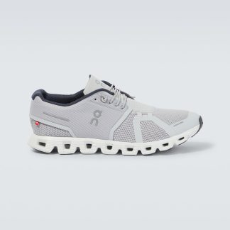 high quality designer On Cloud 5 running shoes in grey