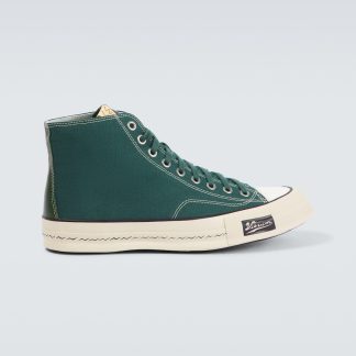 high quality designer Visvim Skagway high-top sneakers in green