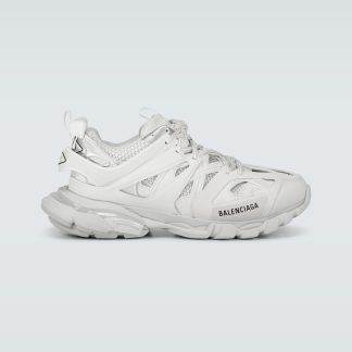 high quality luxury Balenciaga Track sneakers in white