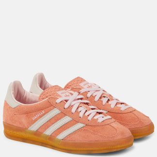 hot sale designer Adidas Gazelle suede sneakers in multicoloured