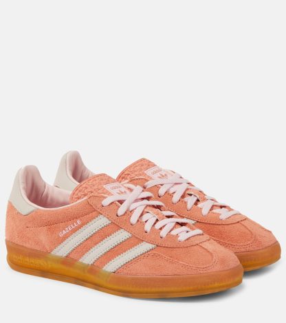 hot sale designer Adidas Gazelle suede sneakers in multicoloured