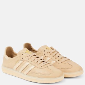 hot sale designer Adidas Samba Decon leather sneakers in beige