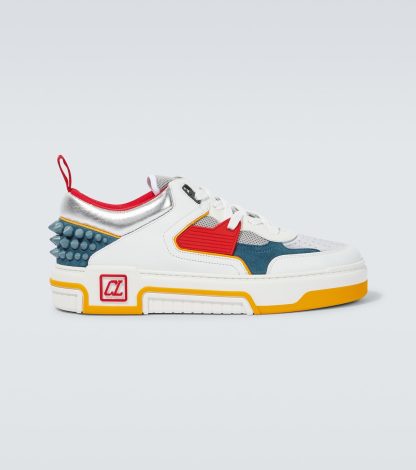 hot sale designer Christian Louboutin Astroloubi leather sneakers in multicoloured