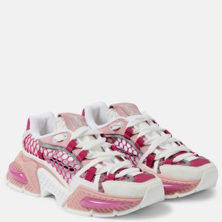 hot sale designer Dolce & Gabbana Airmaster mesh sneakers in multicoloured