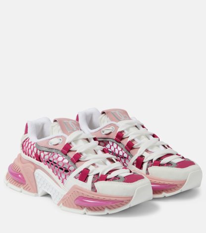 hot sale designer Dolce & Gabbana Airmaster mesh sneakers in multicoloured