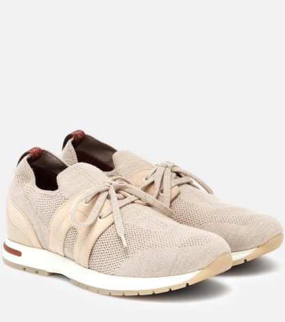 hot sale designer Loro Piana 360 Flexy Walk sneakers in beige