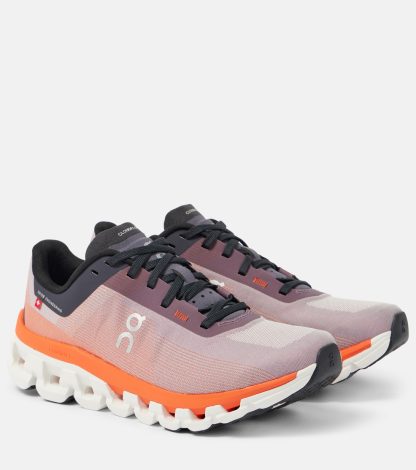 hot sale designer On Cloudflow 4 sneakers in orange