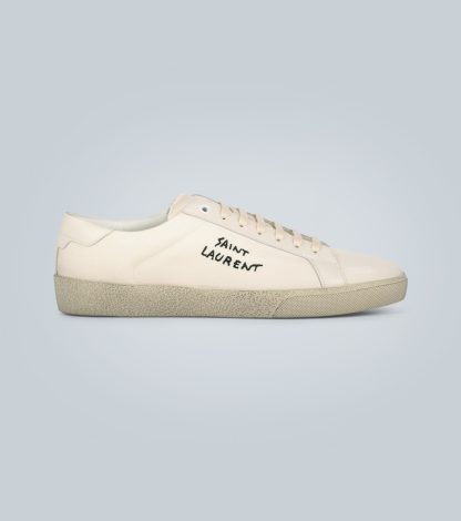 hot sale designer Saint Laurent Court Classic SL/06 sneakers in white