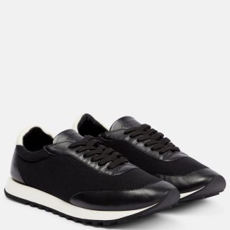 hot sale designer The Row Owen Runner sneakers in black