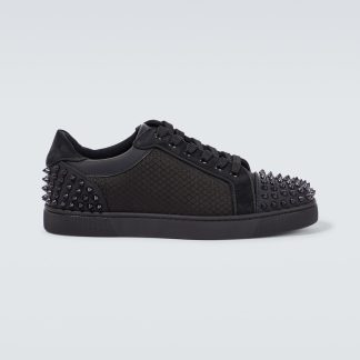 hot sale luxury Christian Louboutin Seavaste 2 Orlato sneakers in black