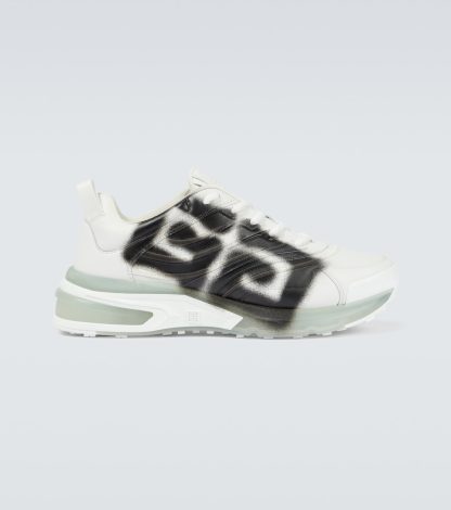 hot sale luxury Givenchy Giv 1 leather sneakers in white