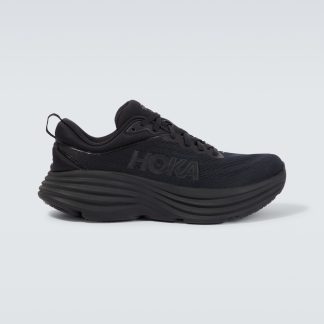 hot sale luxury Hoka One One Bondi 8 running shoes in black