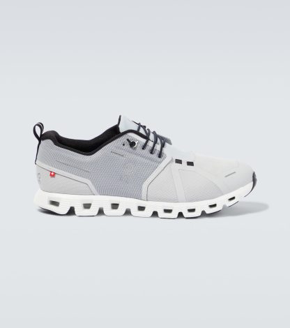 hot sale luxury On Cloud 5 Waterproof running shoes in white