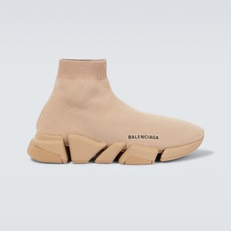 replica luxury Balenciaga Speed 2.0 sneakers in beige