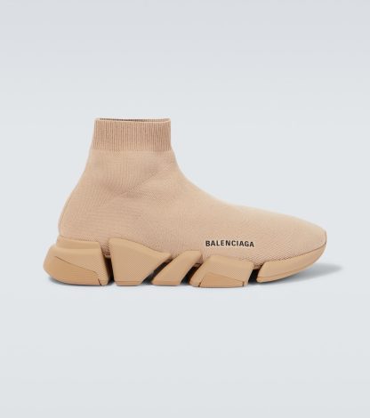 replica luxury Balenciaga Speed 2.0 sneakers in beige